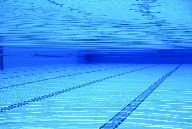 voda v bazénu