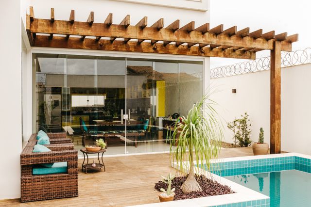 bydlení pergola